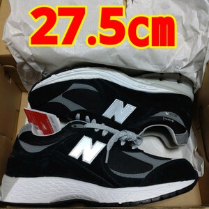 【27.5cm/US9.5】新品未使用 new balance M2002 RXD ニューバランス ゴアテックス BLACK 黒 都内正規店購入 