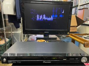 ゆ80★ C パイオニア DV-220V PIONEER DVDプレイヤー DVD リモコン有 動作品