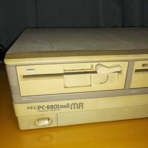 PC-8801 mkⅡ MR 通電可 キーボード付属　ゆうパック送料込