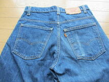 美品 実物 80'S 80年代 ヴィンテージ ビンテージ オリジナル vintage リーバイス LEVI'S 519 デニム 希少 絶滅 70S 70年代 アメリカ製 古着_画像8