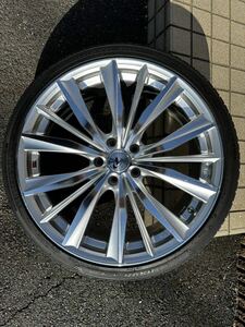 LEONIS VX 20インチ 20x8.5J 5/114.3 +45 HSMC ハイパーシルバーミラーカット