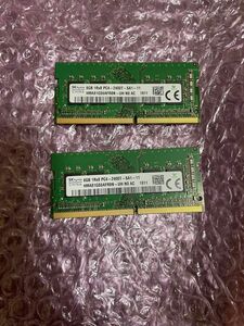 Skhynix PC4 2400T 8GB×2（16GB）