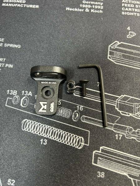 CQD M-LOK スチール スリングマウント　マウント　サバゲー　ミリタリー