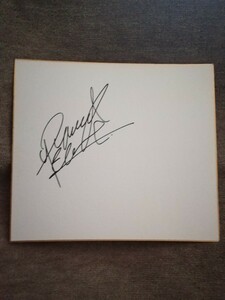  boxing Lewis *neli autograph autograph square fancy cardboard Inoue furthermore . Tokyo Dome 