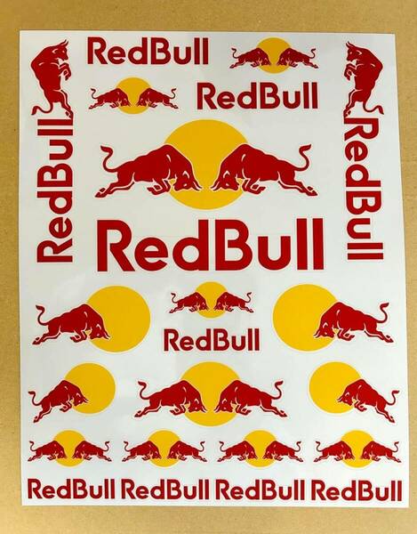 ★アウトレットセール★新品 MotoGP RACING レッドブル RedBull レーシング ステッカー 30 x 24 cm シール デカール シート アクセサリー