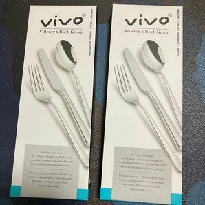 vivo ディナー　3点セット×2箱　VIVOカトラリー