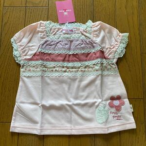 SALE 新品　マッカ　半袖Tシャツ　95 ピンク 女の子 子供服 ブラウス トップス 