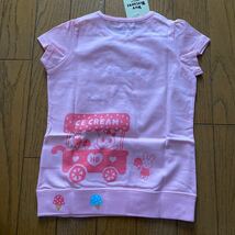 SALE 新品　ミキハウス　半袖Ｔシャツ　100 ピンク ホットビスケッツ Tシャツ_画像9