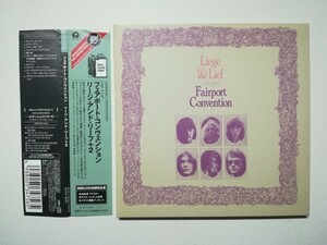 美品【帯付紙ジャケCD】Fairport Convention -Liege & Leaf 1969年(2003年日本盤) UKトラッド/フォークロック 