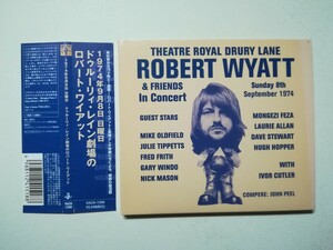【帯付CD】Robert Wyatt - Theatre Royal Drury Lane 8th September 1974 2005年日本盤 ロバート・ワイアット ライブ 