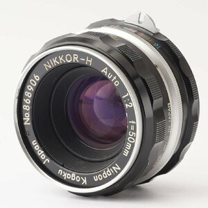 ニコン Nikon Nippon Kogaku 非Ai NIKKOR-H Auto 50mm F2