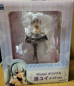 【1円〜】【正規品・中古】KDcolle Hisasi オリジナル 源ユイ メイドver. 1/7スケール PVC製 塗装済み完成品フィギュア