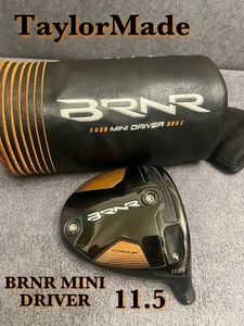 テーラーメイド　BRNR MINI DRIVER 11.5 ヘッドカバー付