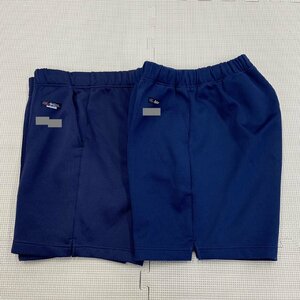 Y618/Y ( used ) Tohoku direction . name unknown gym uniform 2 point /. name none /L degree / shorts / navy blue / for summer /Galax/ jersey / physical training put on / woman raw ./ summarize 