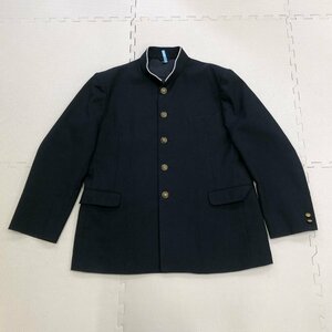 M686/( used ). name unknown [ man . uniform 1 point ] [C rank ][. Ran :175B/ dress length : approximately 76cm/ neck around : approximately 46cm] black /TOMBOW/ standard type school uniform / soft color 