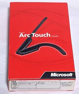 * нераспечатанный не использовался товар **Microsoft Arc Touch mouse(RVF-00006)MODEL NO:1428.1447** стоимость доставки (520 иен )