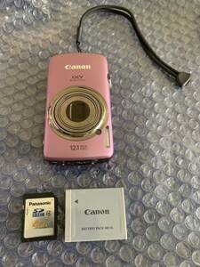 動作確認済み/キャノン デジタルカメラ PC1437 IXY930IS/CANON ZOOM LENS 5×IS 4.3-21.5mm 1:2.8-5.9 　現状品