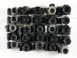 6 25点まとめ Canon Nikon Panasonic OLYMPUS 他 コンパクトデジタルカメラ まとめ まとめて 大量 セット