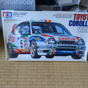  Tamiya 1/24 Toyota Corolla WRC not yet constructed 