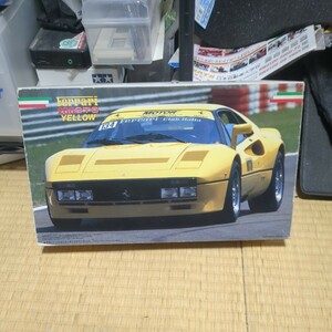  Fujimi 1/24en Hsu jia -stroke model Ferrari 288GTO yellow not yet constructed 