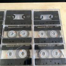中古 メタルカセットテープ 24本◆SONY Metal-ES 46 60 多め_画像6