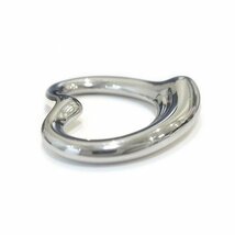 【アクセサリー】ティファニー(Tiffany&Co.) SV925 オープンハート ペンダント 4.1g エルサ ペレッティ シルバー silver ジュエリー_画像3