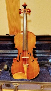 古いバイオリン イタリア 虎目