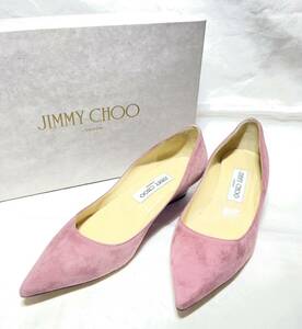 【USED】JIMMY CHOO 　ジミーチュウ　ウェッジ　パンプス