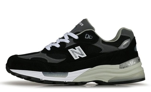 US9/27cm*New Balance M992EB спортивные туфли Black New balance 992 черный обувь обувь 