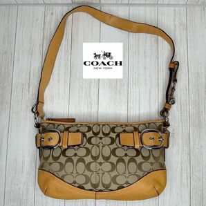 COACH コーチ　シグネチャー　ショルダーバッグ　22