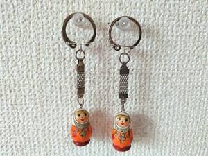 Art hand Auction [LYH236] Matryoshka keychains (2 pieces) by Lyuba, Space Development, Handmade items, interior, miscellaneous goods, ornament, object