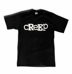 90’s オールドゴースト Old Ghost グリグレー John Grigley Tシャツ CReEP 1992コピーライト ブラック 黒 M [l-0934]