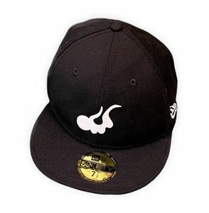 NEWERA ニューエラ ゲゲゲの鬼太郎 おばけナイター 59FIFTY キャップ 帽子 モンスターチーム 黒 71/2 59.6 [a3-0033]