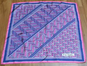 *Pierre Cardin* silk 100% scarf 66.×67. beautiful goods 