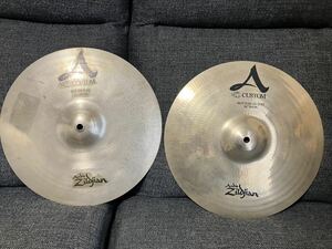 Zildjian A CUSTOM высокий шляпа 14 пара 