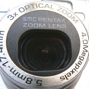 美品 ペンタックス デジカメ Optio S40 PENTAX 単三電池式の画像6