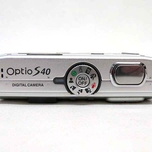 美品 ペンタックス デジカメ Optio S40 PENTAX 単三電池式の画像4