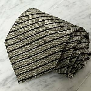 [ unused ] 699 jpy ~ DOLCE&GABBANA necktie stripe beige group black (YW2)