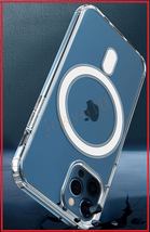 送料無料 iPhone 13 pro max 透明クリアケース MagSafe対応 iPhone 13 mini/13/11 pro max/14 pro/14 iPhone Xs Max/12 miniマグセーフ_画像2