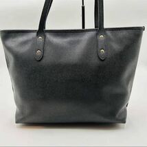 1円～【未使用級】入手困難品 コーチ COACH トートバッグ ビジネスバッグ ブリーフケース A4 2way レザー メンズ レディース ブラック 黒_画像3