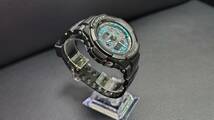 【稼動品】CASIO カシオ G-SHOCK GW-3500B タフソーラー ブラック ブルー 中古美品_画像4