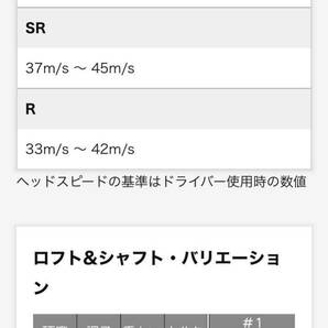 三菱ケミカル ディアマナ Diamana ZX-Ⅱ 50 S for SRIXON スリクソン ZX5 Mk Ⅱ ドライバー 純正シャフトの画像5