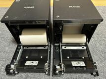 EPSON レシートプリンター TM-m30 M335B 2台セット_画像3