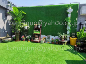  new goods artificial lawn roll 2m×10m lawn grass height 15mm lawn grass raw mat artificial lawn raw roll type garden veranda gardening shop on green .ww13