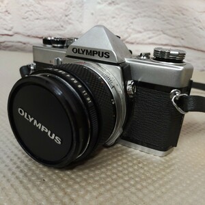 A05037　1円〜 OLYMPUS オリンパス OM-1 1:1.4 f=50mm カメラ レンズ フィルムカメラ 動作未確認