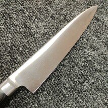 A05156 1円〜 未使用 保管品 Misono 2本まとめ 三徳包丁 18cm ペティナイフ 13cm モリブデン鋼 キッチン用品 左利き用 _画像6