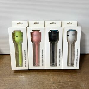 USB棒状加湿器 MINI MAGIC WAND HUMIDIFIER 未使用 保管品 まとめて4個セット 4色 ブラック ピンク グリーン ホワイト コンパクト (9-1①