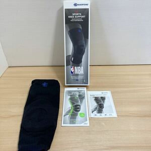  Bauer fine do sport knee support NBA official license basketball supporter Omega si Ricoh n pad attaching (37)