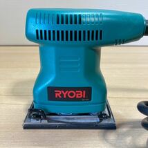 美品 リョービ RYOBI ミニサンダ S-550M DIY ミニサンダー 100V 京セラ 研削 研磨 電動工具 稼働品 (2-4)② _画像3