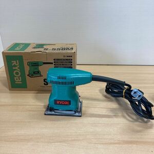 美品 リョービ RYOBI ミニサンダ S-550M DIY ミニサンダー 100V 京セラ 研削 研磨 電動工具 稼働品 (3-3)